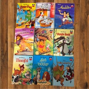 Vintage Disney Book Bundle – Classic Storybook Lot